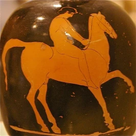 horse riding Ancient Greece