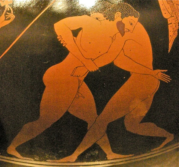wrestling Ancient Greece
