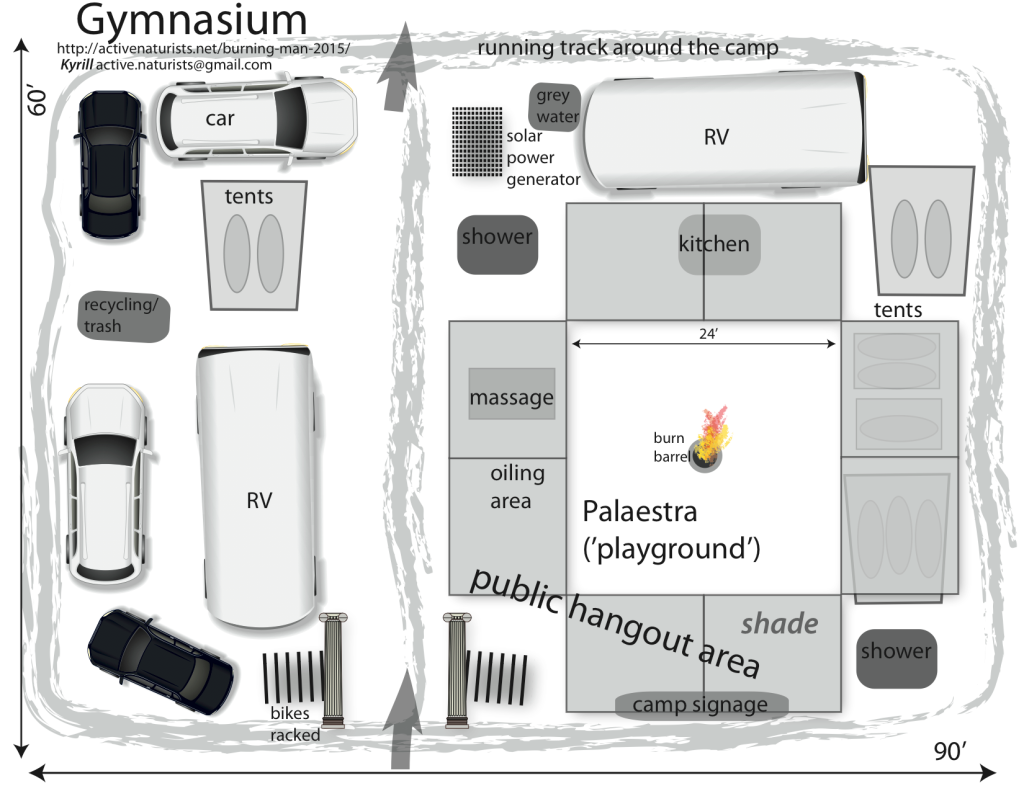Gymnasium camp layout plan + name 3.0