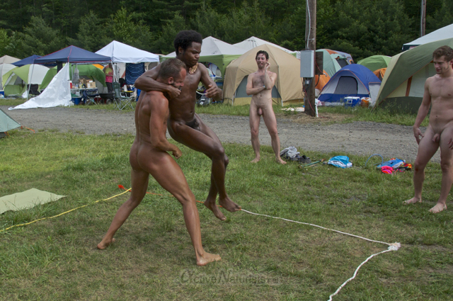 naturist wrestling 0024 FreeForm Festival, Pennsylvania, USA