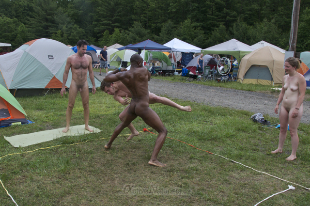 naturist wrestling 0073 FreeForm Festival, Pennsylvania, USA
