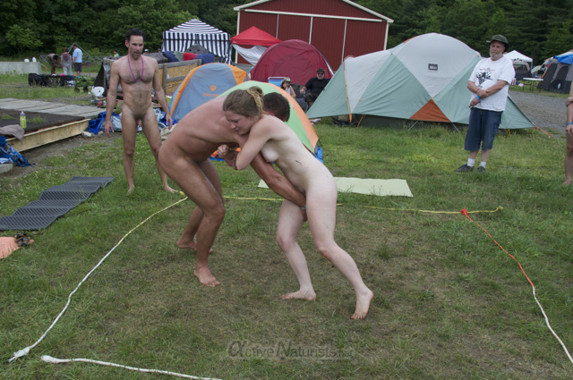 naturist wrestling 0143 FreeForm Festival, Pennsylvania, USA